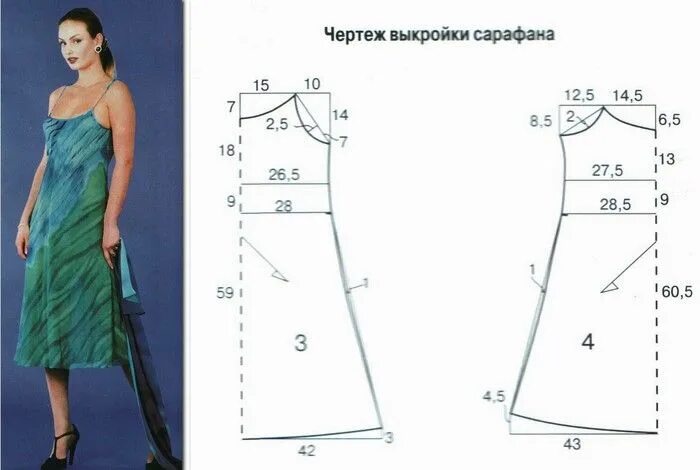 Летние сарафаны сшить своими руками выкройки Эvestidos Выкройки, Шитье, Элегантность