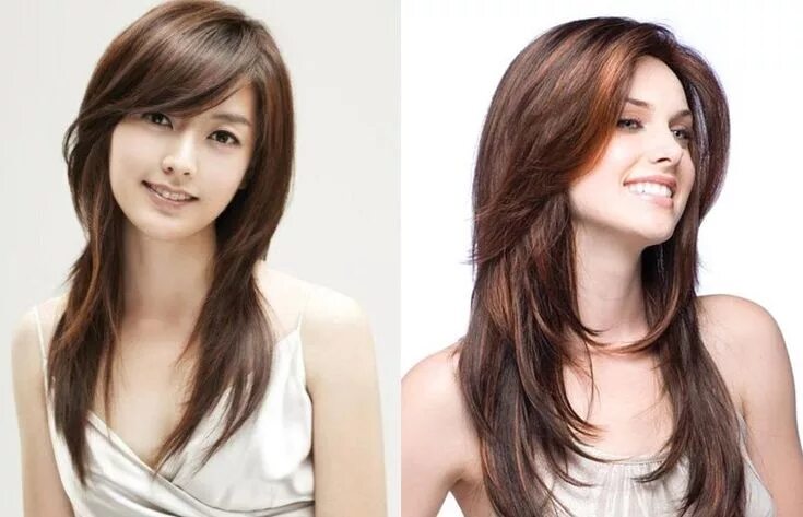 Летние стрижки на длинные волосы Hair Cutting Style panosundaki Pin