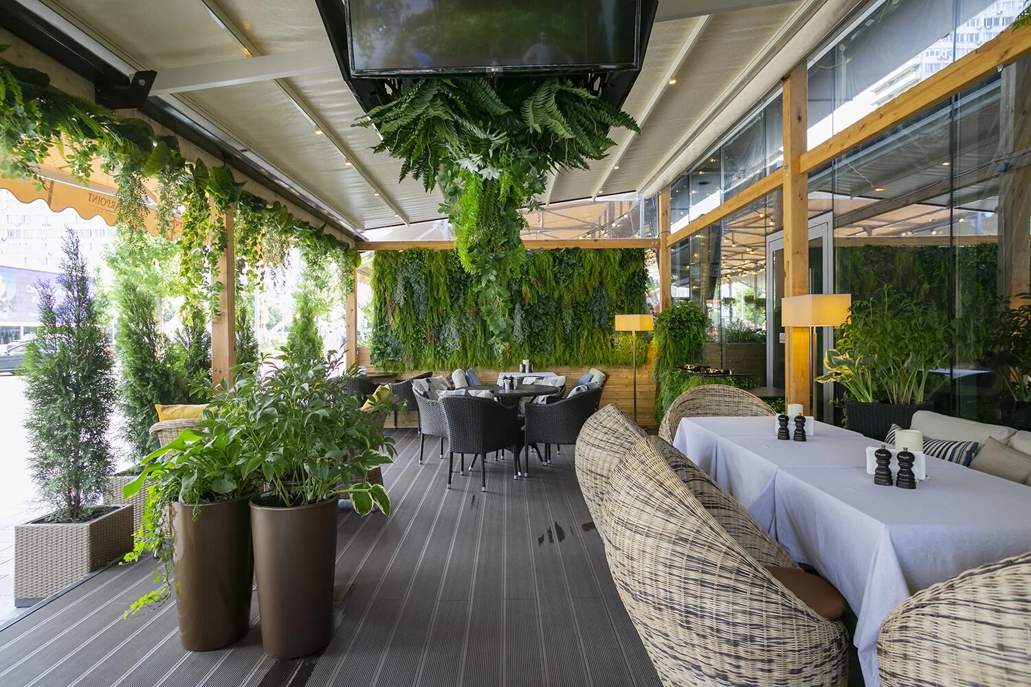 Летние веранды ресторана фото Terrace restaurant - найдено 84 картинок
