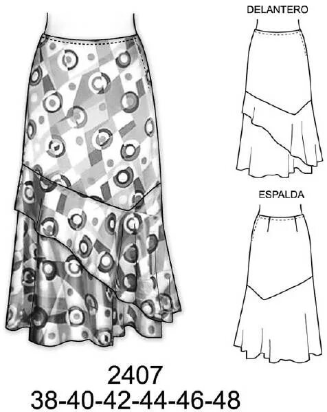 Летние юбки без выкроек modelos de faldas largas con pretina ancha - Buscar con Google Fashion sewing pa