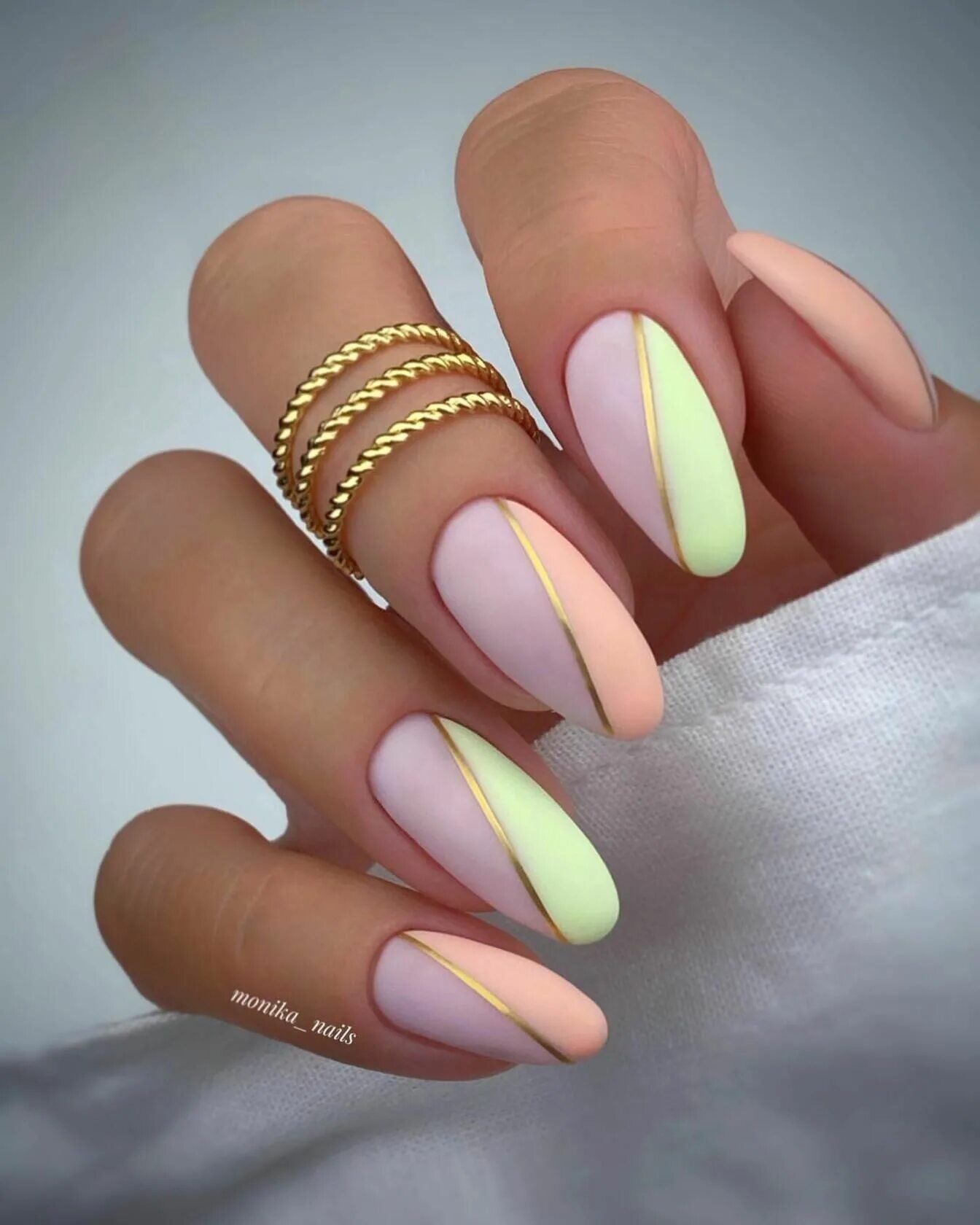 Летний дизайн маникюра 2024 Маникюр - новинки и тренды - Фото OK.RU Acrylic nails, Nail art, Nail designs