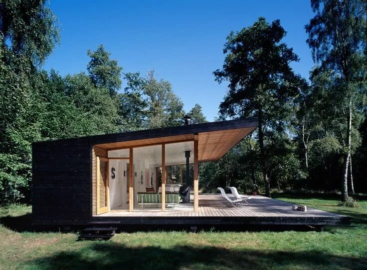 Летний дом фото проекты Cottages and Cabins. Летние домики, Архитектура, Проекты небольших домов
