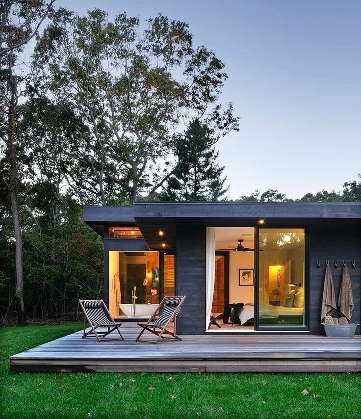 Летний дом фото проекты Robins Way Residence by Bates Masi Architects LLC HomeAdore House exterior, Arch