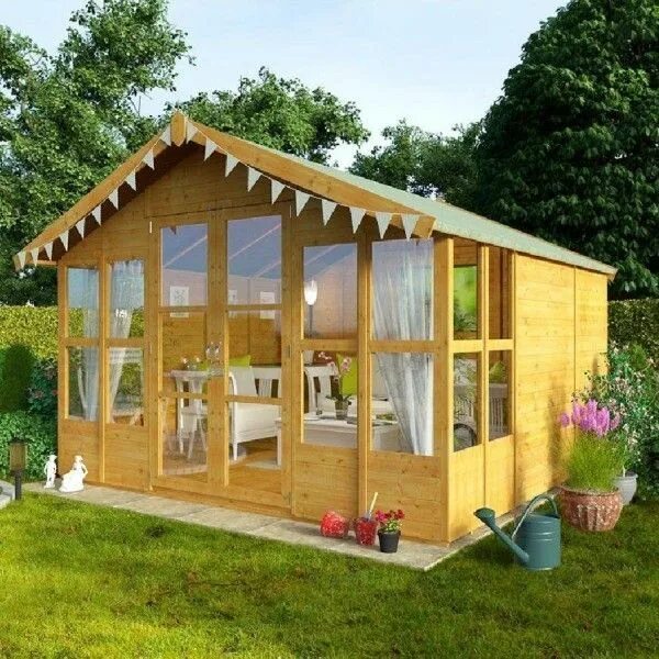 Летний домик для дачи своими руками She Sheds Are a Woman's Answer to the Man Cave Summer house garden, Building a s