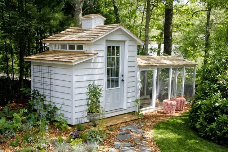 Летний домик своими руками фото Pin on Potager vegetable gardens Portable chicken coop, Diy chicken coop, Chicke