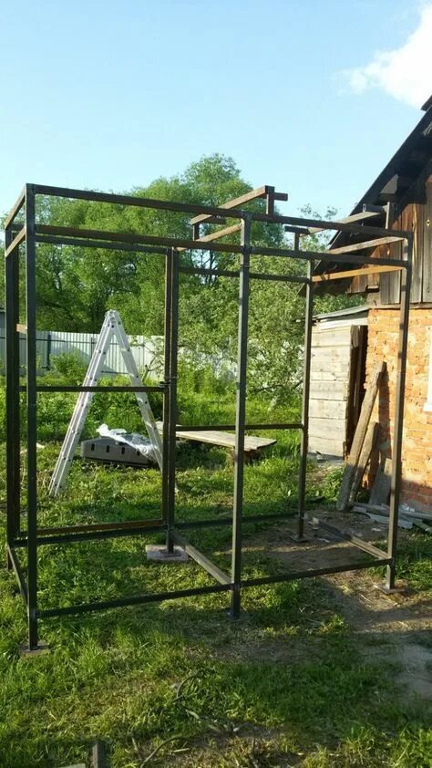 Летний душ из профильной трубы фото 10 популярных идей на тему "ванная на улице" для вдохновения