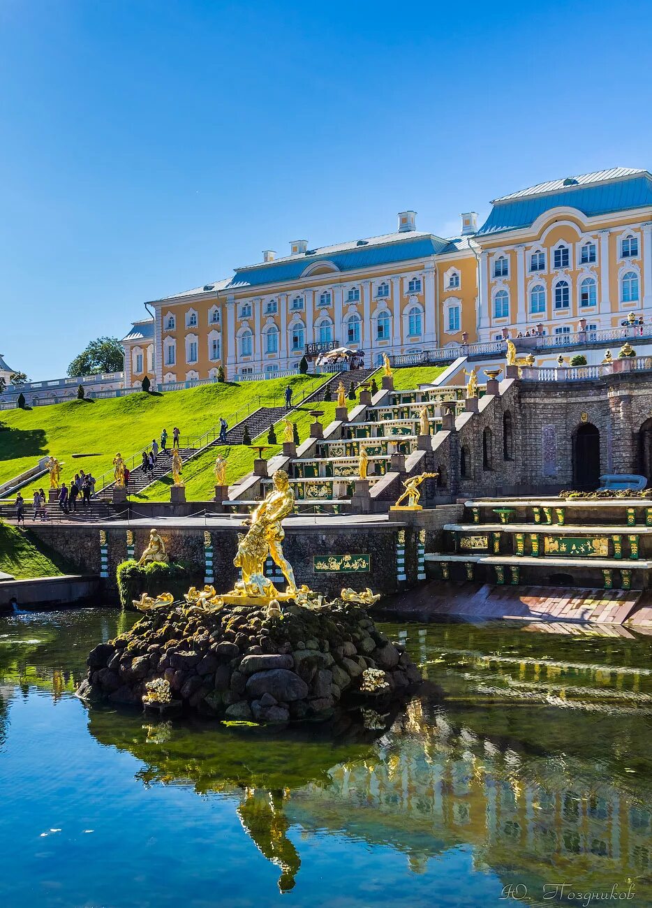 Летний дворец в петергофе фото Петергоф / фото