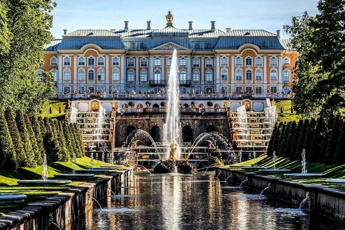Летний дворец в петергофе фото Знаменитые фонтаны и каскады Петергофа" 2021, Мишкинский район - дата и место пр