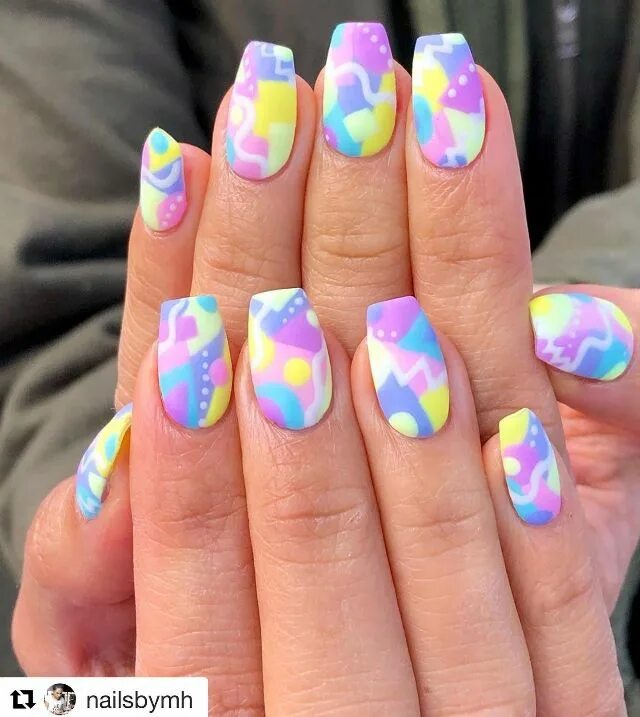 Летний маникюр фото идеи Pin by Vikki Carey on Nails! Nail designs spring, Spring nails 2020, Cool nail d
