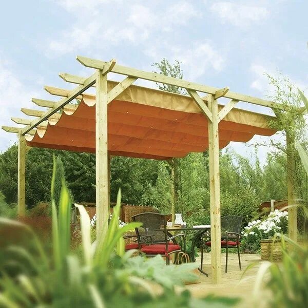 Летний навес на даче своими руками Rowlinson - Garden Products & Garden Buildings Garden canopy, Pergola canopy, Pe