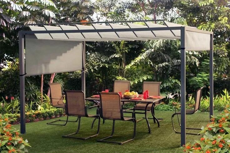 Летний навес на даче своими руками Amazing Modern Pergola Designs (Pictures) Modern pergola, Louvered pergola, Perg