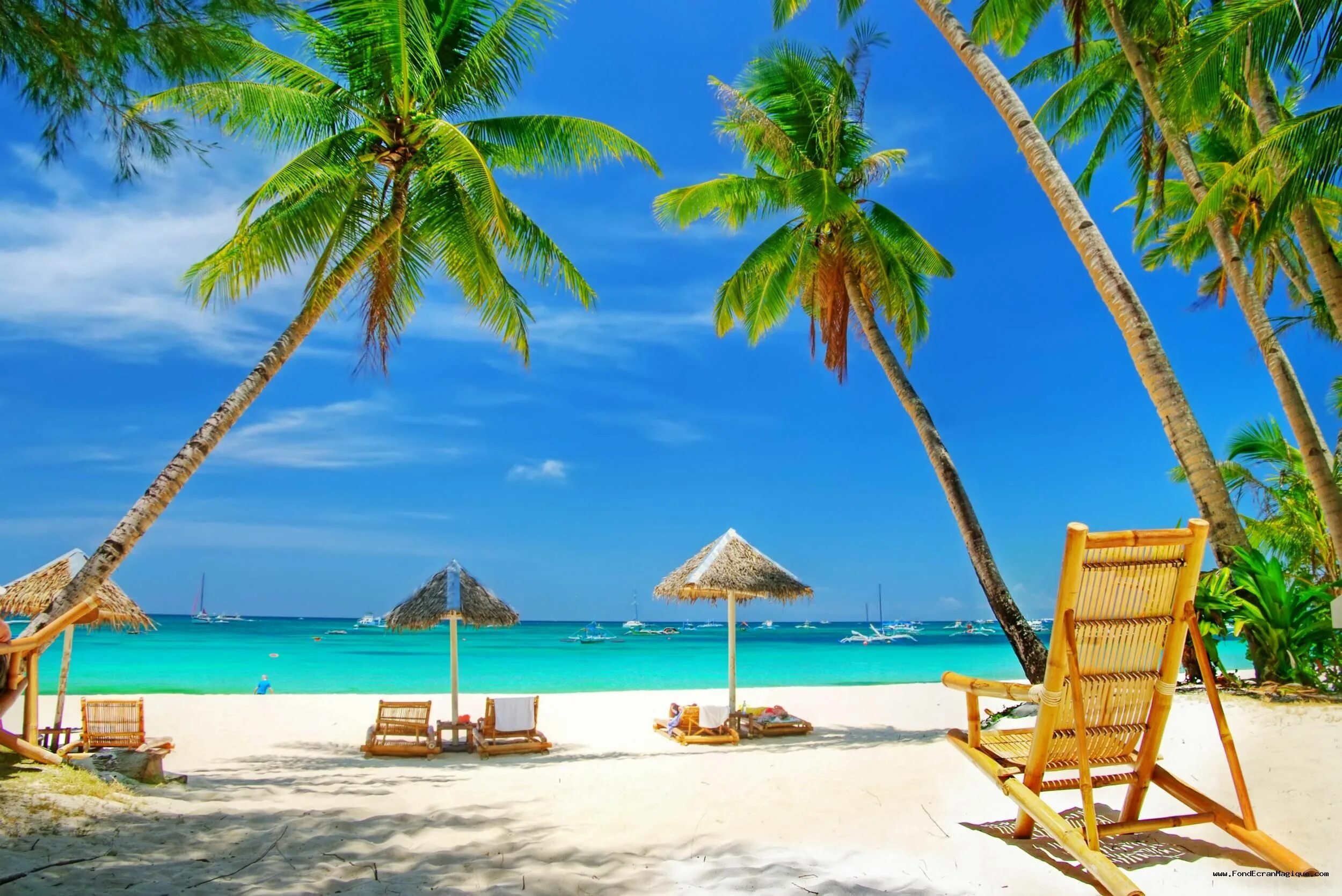 Летний отдых море фото Tropical paradise beach, Beach wallpaper, Beach place