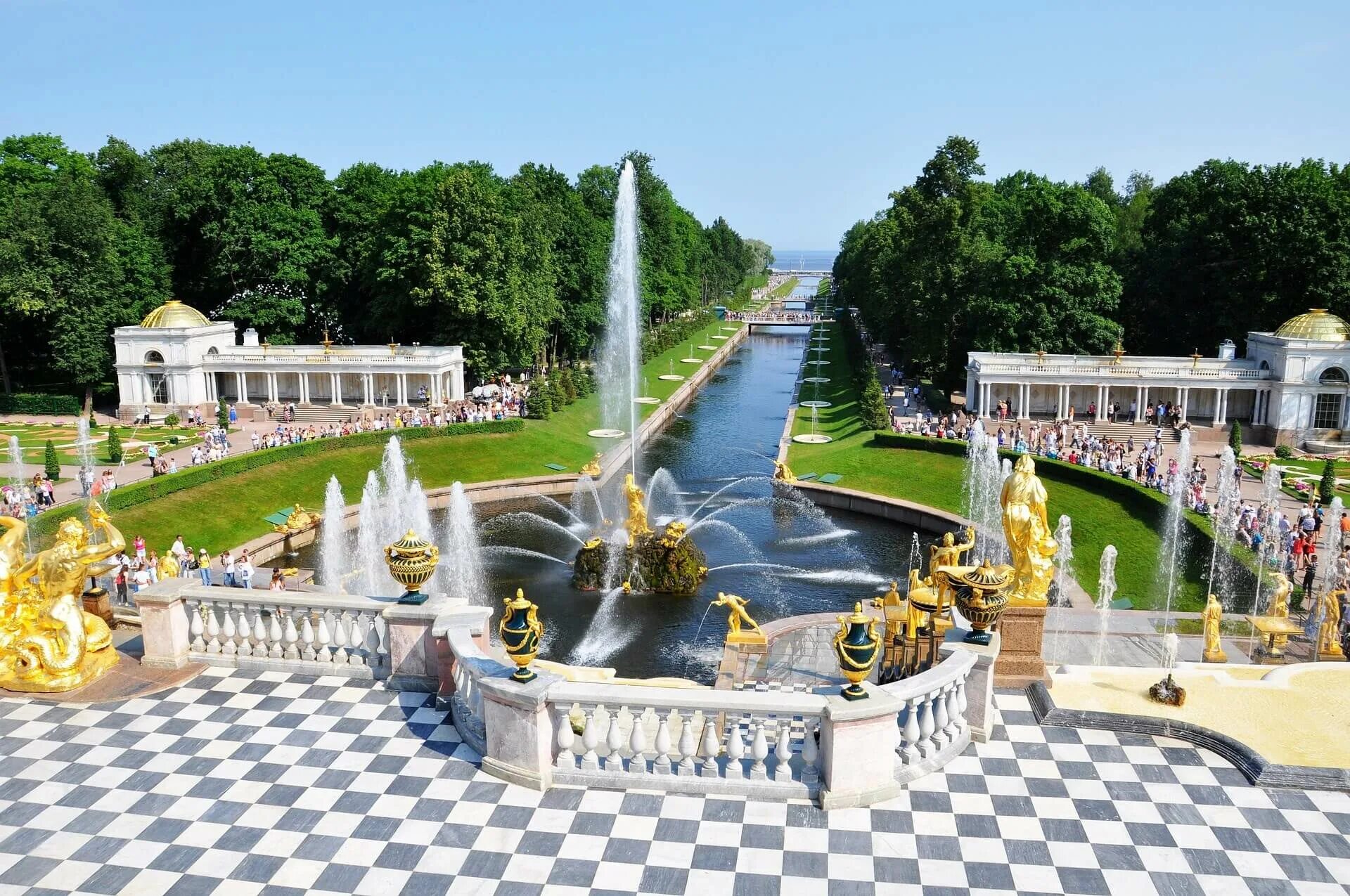 Летний петергоф фото Белые ночи в Санкт-Петербурге, 4 дня - тур по маршруту Пушкин (Царское Село) - К