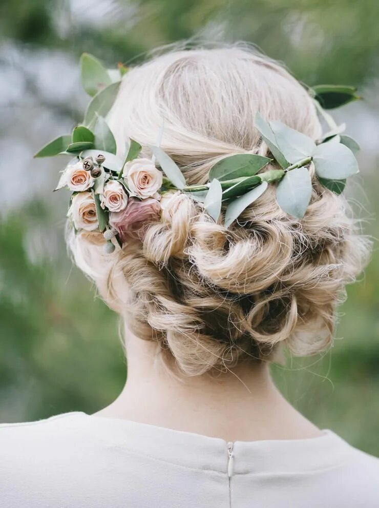 Летний прическа фото 33 Gorgeous Ideas for a Winter Wonderland–Inspired Wedding