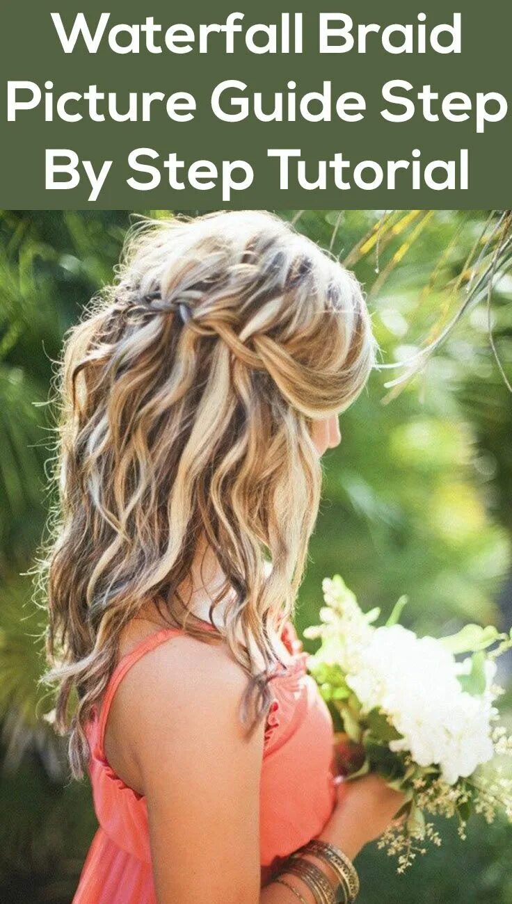Летний прическа фото 20 Easy Waterfall Braid Hairstyles To Try In 2022 Hair styles, Long hair styles,
