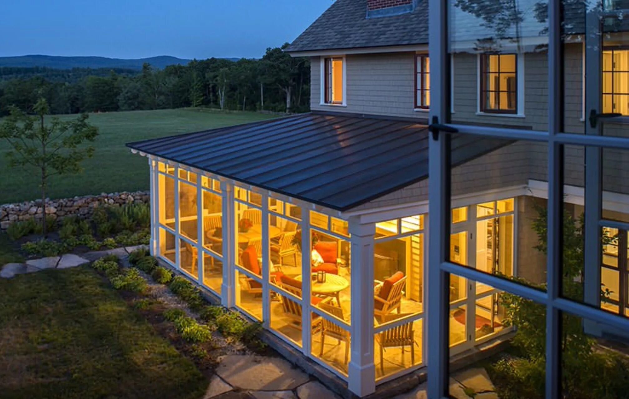 Летний пристрой к дому фото Terraza techada Porch design, Screened porch designs, Porch design ideas
