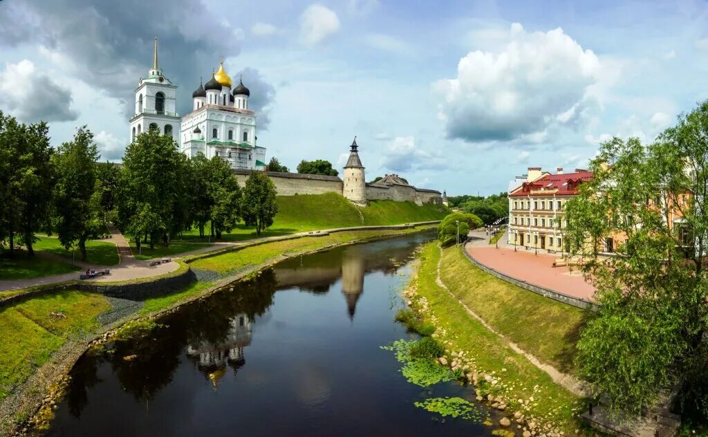 Летний псков фото 10 самых экологически чистых городов России с численностью от 100 до 500 тысяч ч