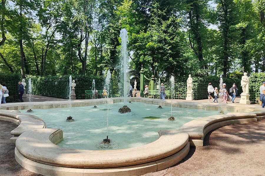 Летний сад фото Летний сад в Санкт-Петербурге - triptospb