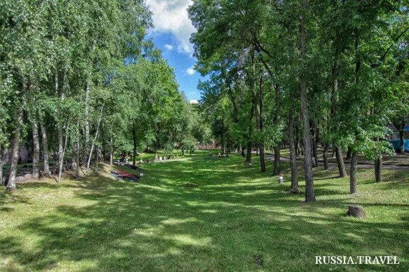 Летний сад псков фото Ботанический сад в городе "Псков"