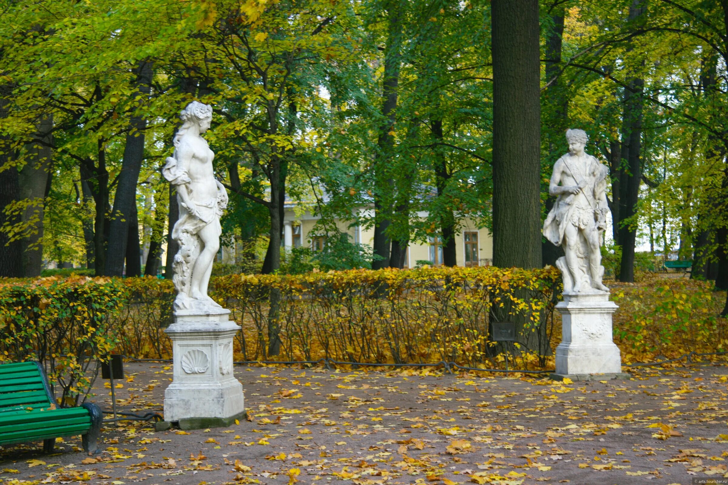 Летний сад спб фото Уютный, старый, осенний Летний сад до реконструкции" - фотоальбом пользователя a