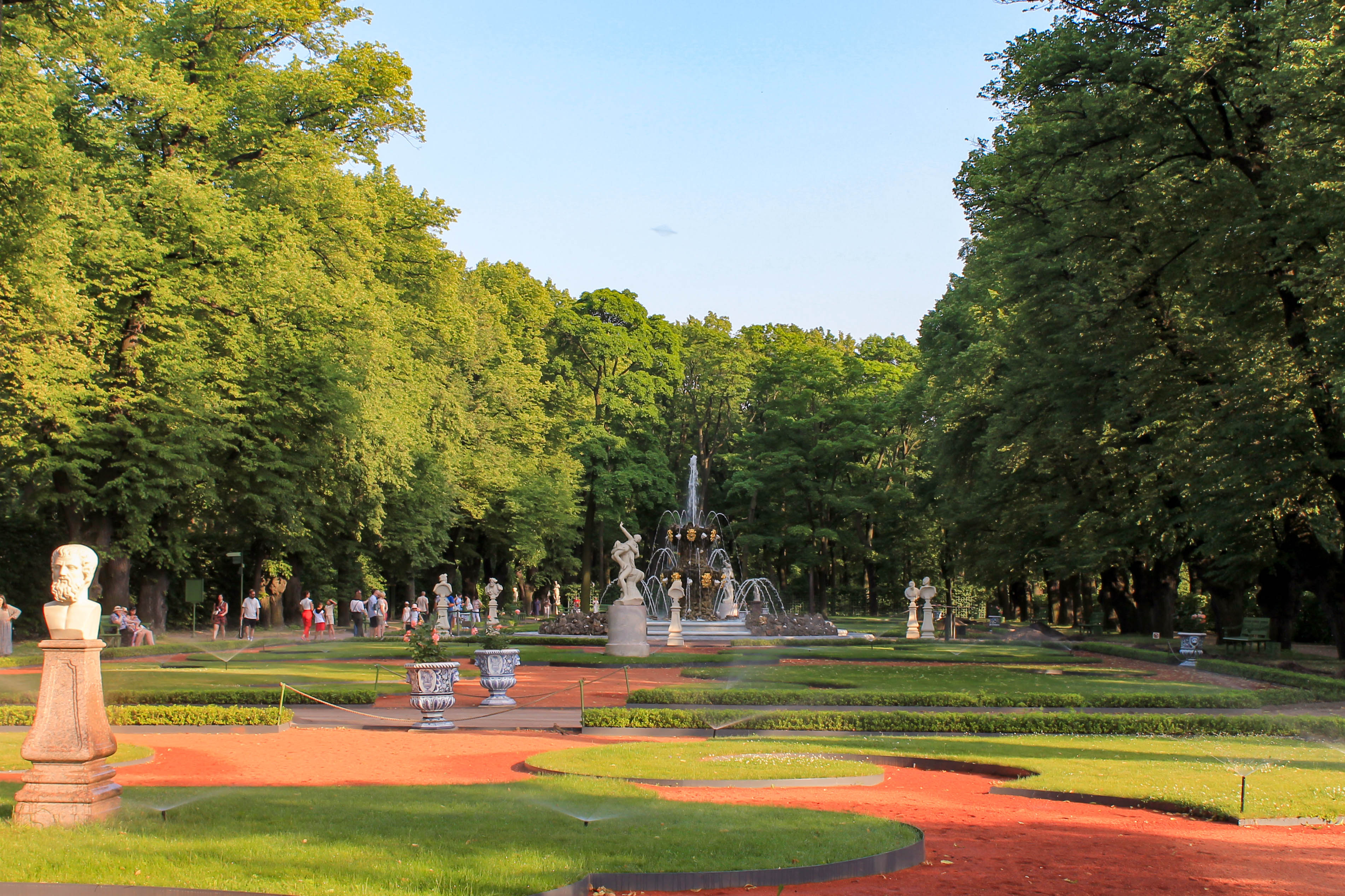 Летний сад спб фото File:СПб, Летний сад, виды.jpg - Wikimedia Commons