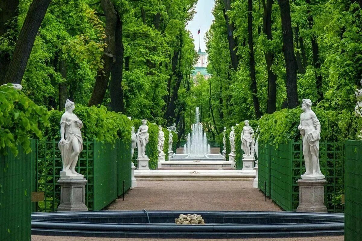 Летний сад в санкт петербурге фото летом Виртуальная экскурсия "Летний сад от Петра I до современности" 2022, Ярославль -