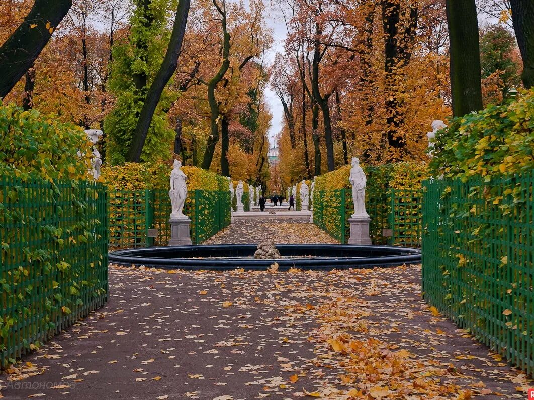 Летний сад в санкт петербурге осенью фото Квест "Волшебная книга: тайны Летнего сада" для школьников 1-11 класса - КидСтри