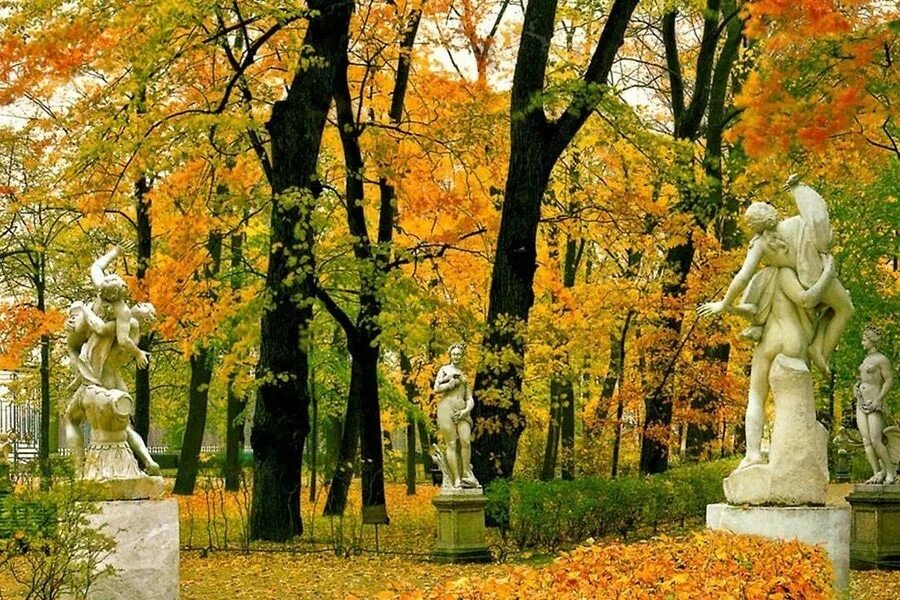 Летний сад в санкт петербурге осенью фото Что посмотреть в Санкт-Петербурге: 20 лучших достопримечательностей Северной сто