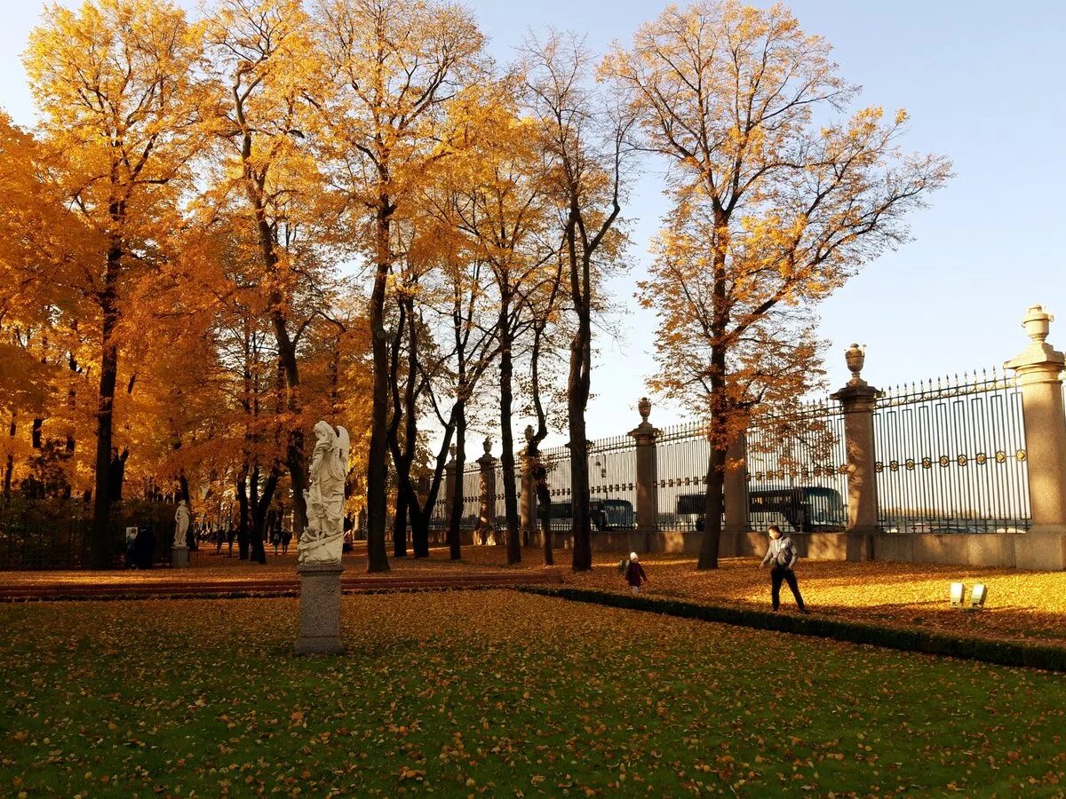 Летний сад в санкт петербурге осенью фото ТОП-10 фотонаправлений России осени-2020 Ассоциация Туроператоров