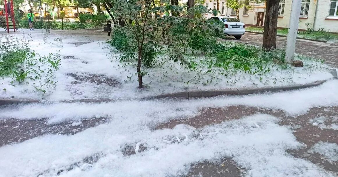 Летний снег фото Москвичи делятся фотографиями "сугробов" из пуха на улицах - Москвич Mag