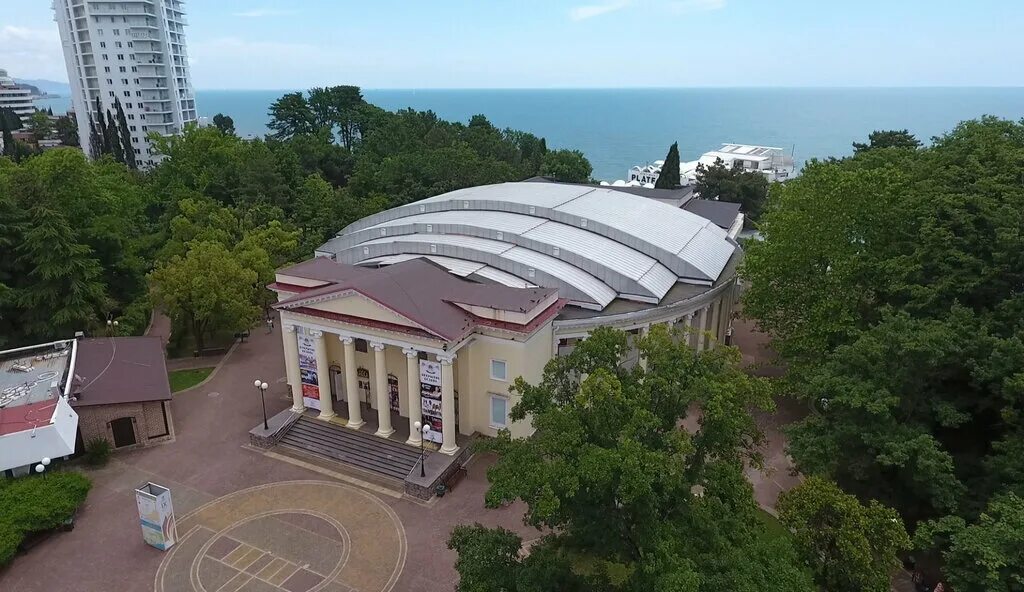 Летний театр сочи фото Letniy theater, concert hall, Russia, Sochi, Chernomorskaya Street, 11/1 - Yande