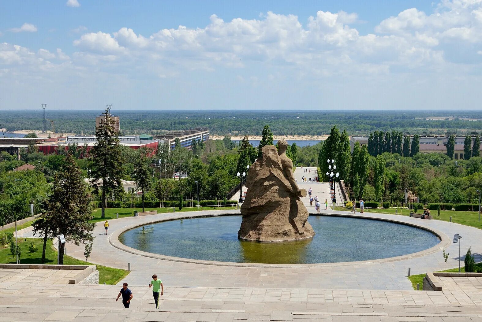 Летний волгоград фото Волгоград, Россия - Туристер.Ру