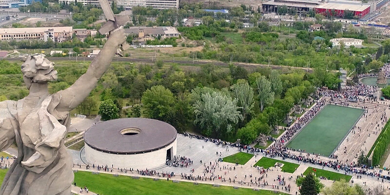Летний волгоград фото Волгоградская область организует Дни туризма на выставке-форуме "Россия" Дзен