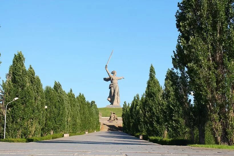 Летний волгоград фото Самый жаркий город в россии