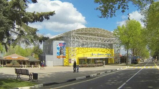 Летняя эстрада ул горького 1д фото Летняя эстрада в Анапе