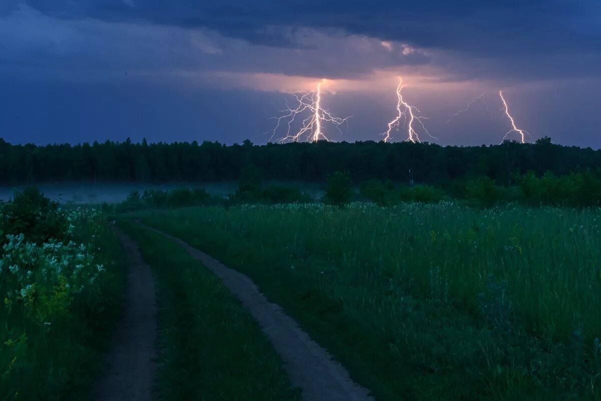Летняя гроза фото Гнев богов / Автор: Evgeniy 67