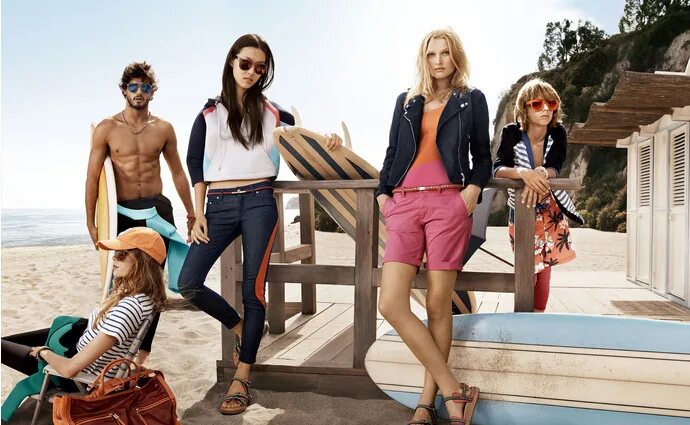 Летняя коллекция фото Tommy Hilfiger