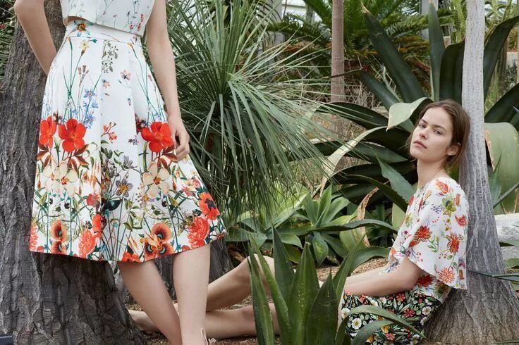 Летняя коллекция фото Summer Prints: Zara Offers Up Modern Florals - Fashion Gone Rogue Zara trends, Z