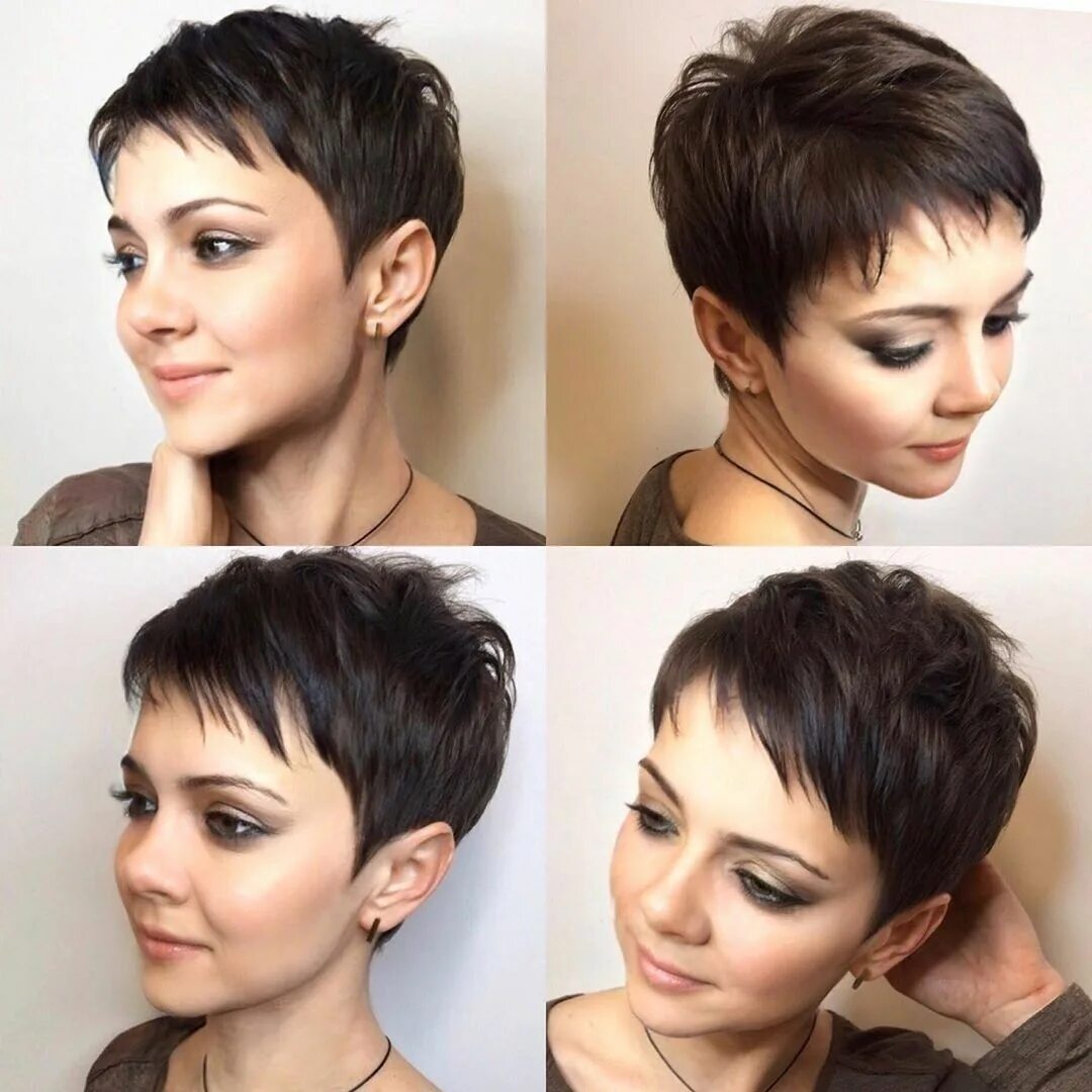 Летняя короткая стрижка Модные прически и стрижки - Фото OK.RU Short hair pictures, Very short hair, Sup