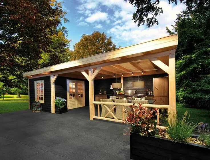 Летняя кухня фото Wat is het eerste waar u aan denkt als u aan Garden Pleasure denkt? Deel het met