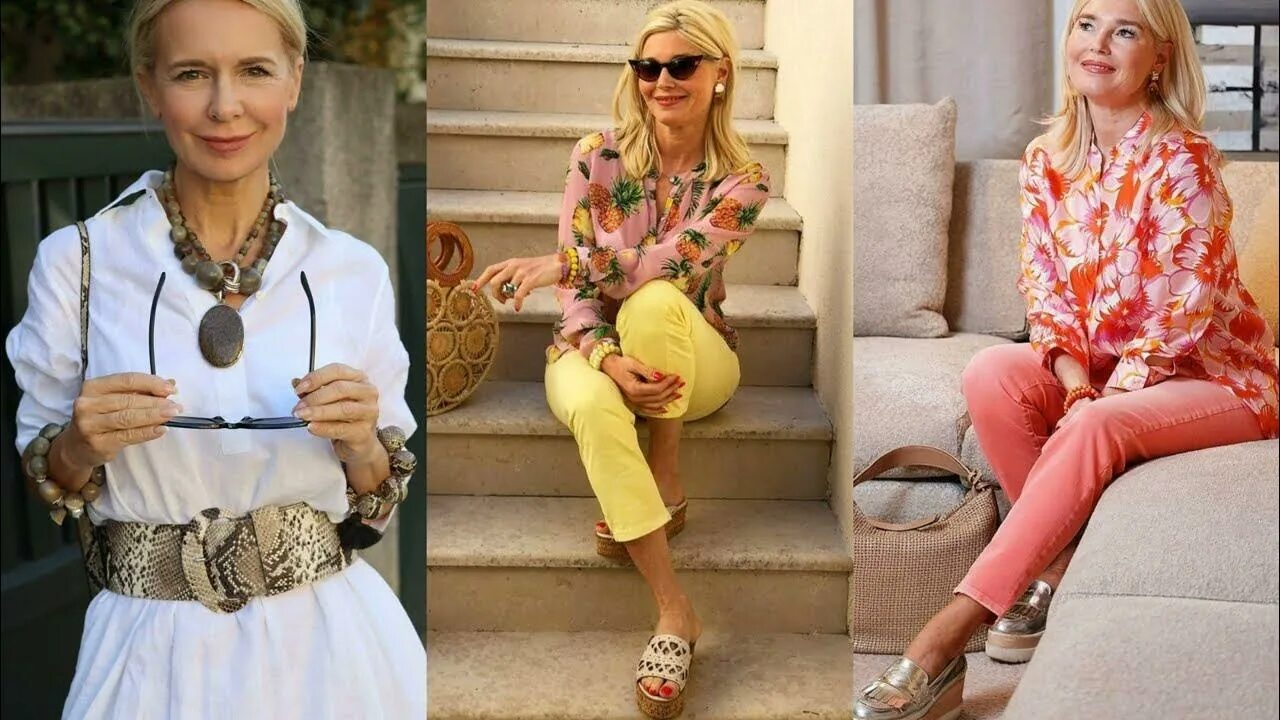 Летняя мода для женщин фото МОДНЫЕ ❤ ОБРАЗЫ ДЛЯ ЖЕНЩИН 45+55+65+ НА ЛЕТО 2023-2024 ❤ ️WE DRESS ELEGANTLY - Yo