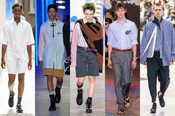 Летняя мужская мода фото The biggest Spring/Summer 2020 trends for men Mens fashion summer, Stylish mens 