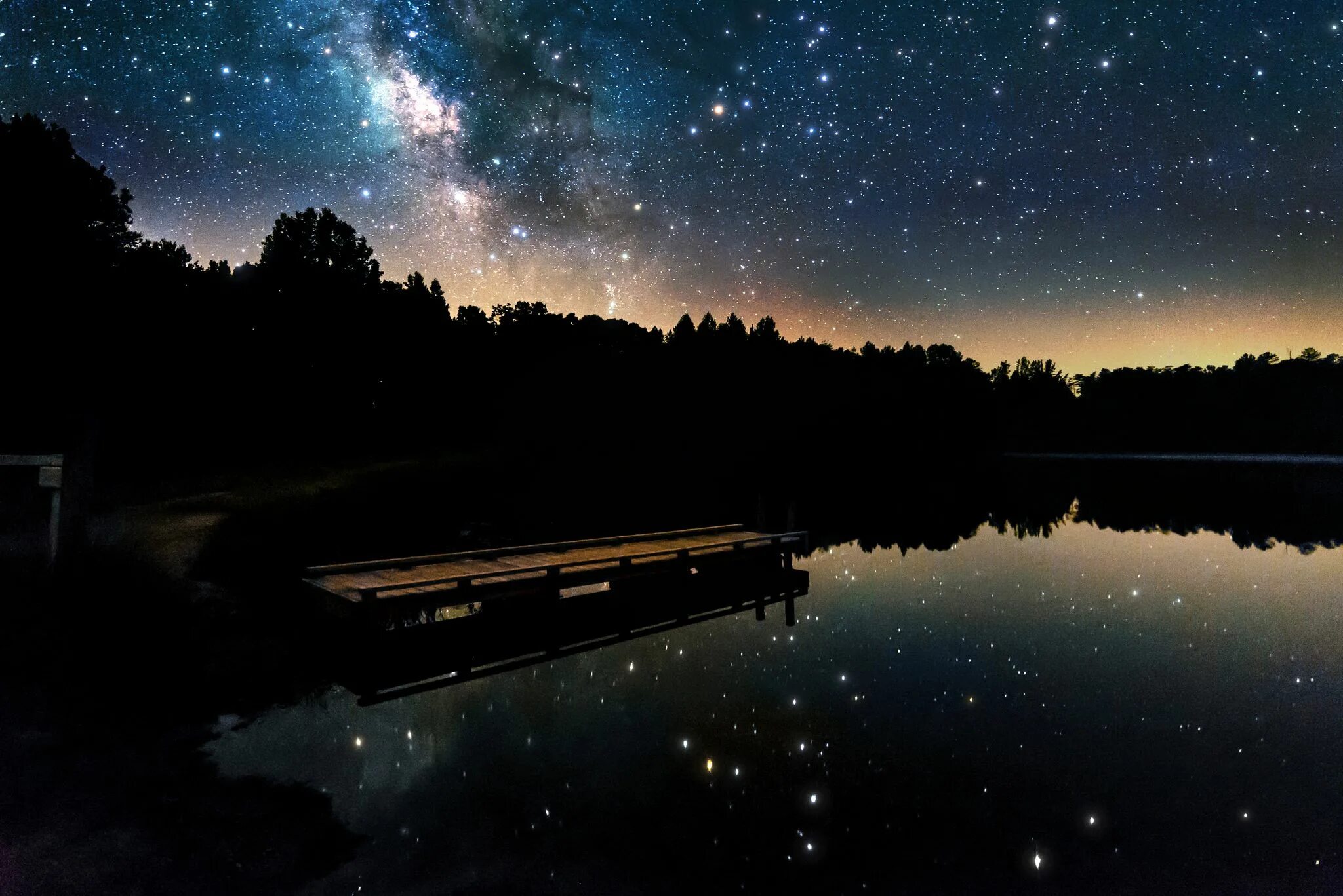 Летняя ночь фото Till the End of Time by Bill Dickinson Sky landscape, Sky lake, Summer nights