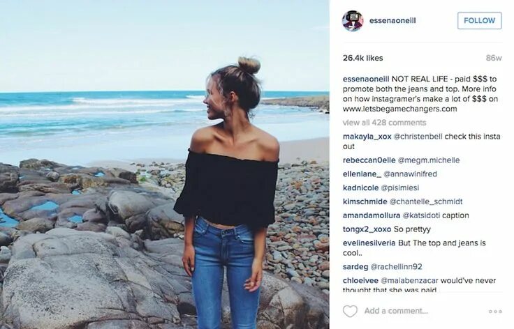 Летняя подпись под фото This Instagram Star Is Deleting Thousands of Photos to Prove "Nothing You See Is