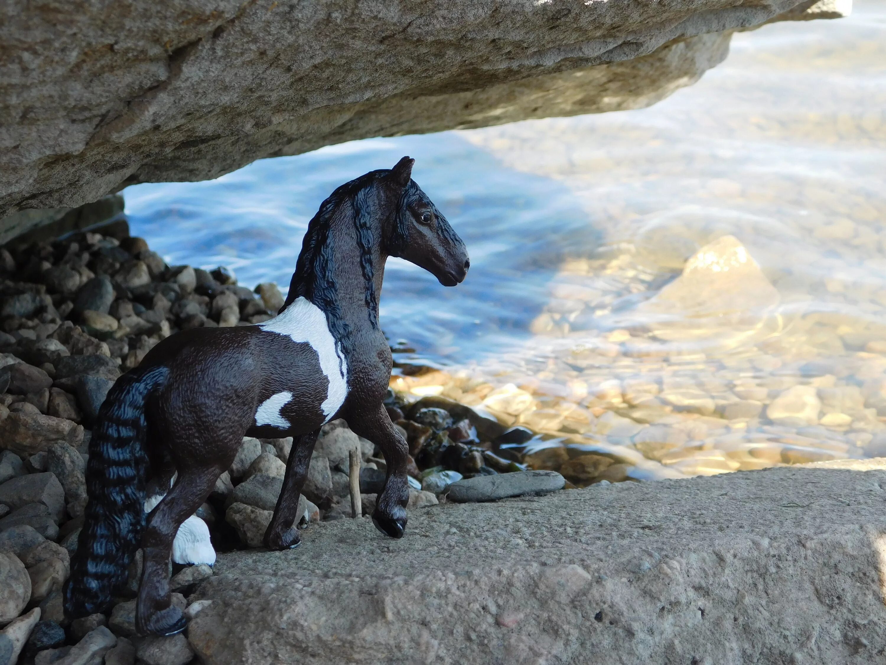 Лошади schleich фото на природе красивые AWP: Schleich - at first I thought it was a mountainscape in the background, but