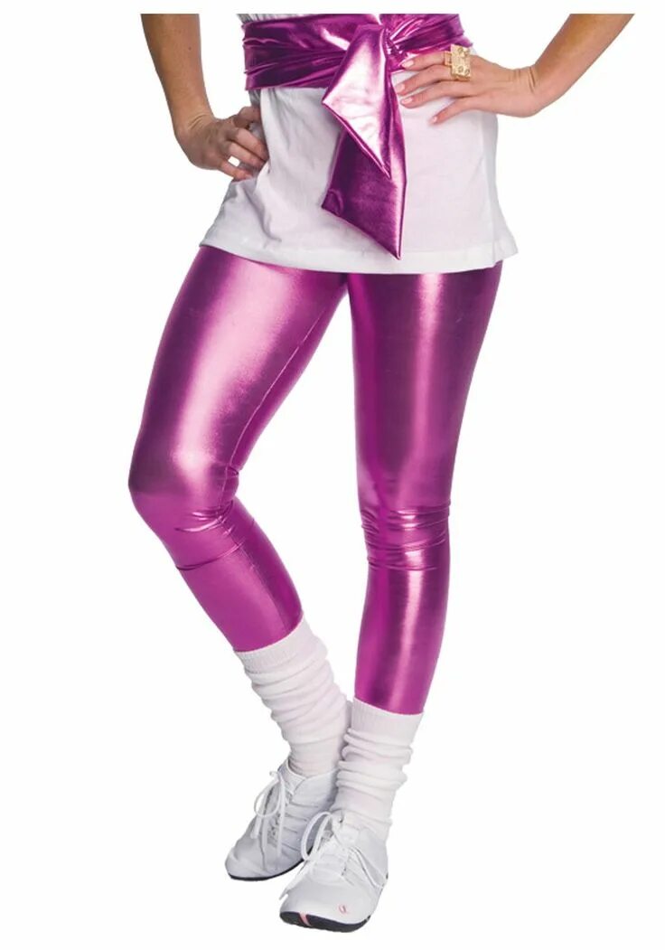 Лосины 90 фото Rubies Costume Lame Leggings Pink Halloween Costumes Women -- Details could be f