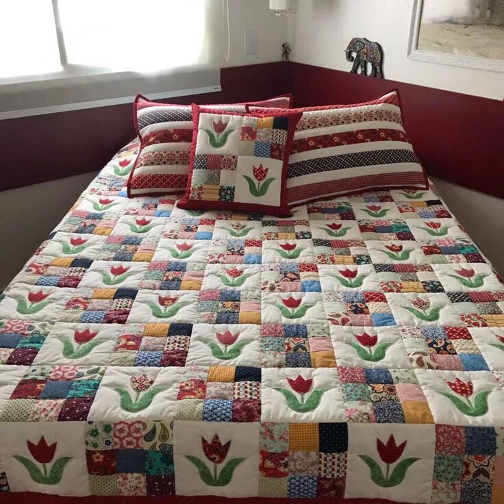 Лоскутное одеяло фото схемы Related image Colcha de patchwork, Projetos de colcha, Colcha de retalhos