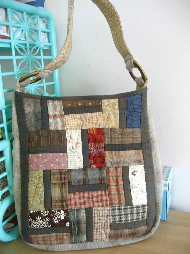 Лоскутные сумки фото https://flic.kr/p/5Q74Hd Patchwork bag I made this bag for my third sister. It i