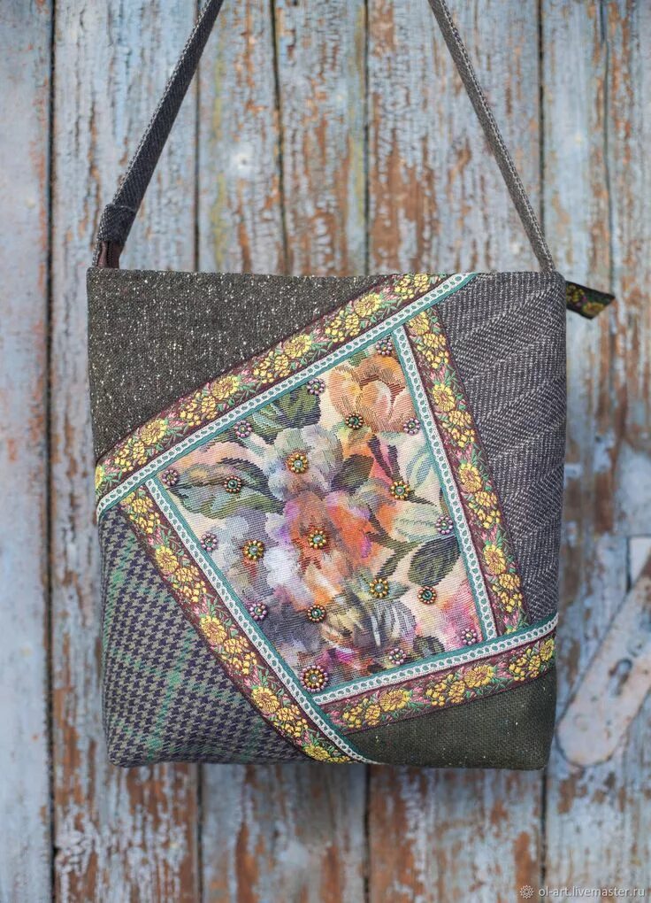 Лоскутные сумочки Сумка лоскутная - купить в интернет магазине с доставкой Patchwork bags, Quilted