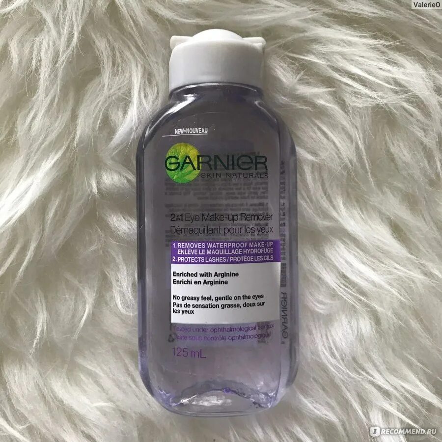 Лосьон для снятия макияжа с глаз garnier Средство для снятия макияжа с глаз Garnier Экспресс лосьон 2 -в-1 - "Отличное ср